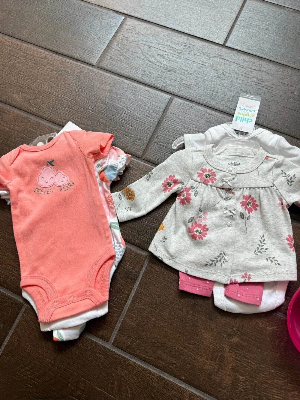 Carter’s Newborn Sets w/ Minnie Bath Toy & Nuby Sippy Cup and Bowl Set